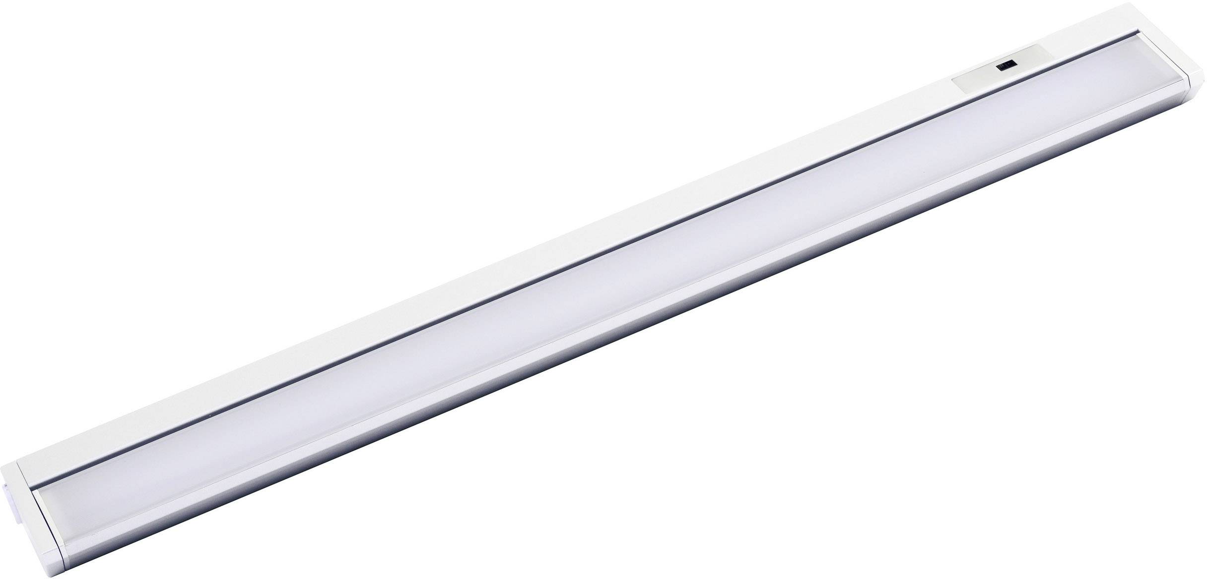 En avlång LED-ljusslinga i vitt med strömbrytare. Perfekt för indirekt belysning eller som underskåpsbelysning i kök.