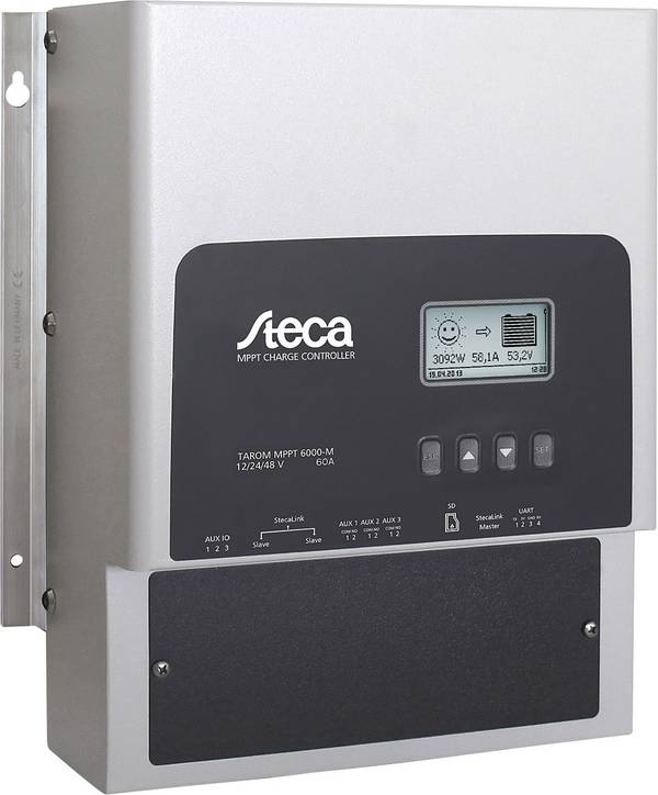 Steca Tarom MPPT 6000-S Solenergi laddningsstyrenhet MPPT 12 V, 24 V, 36 V, 48 V, 60 V 60 A