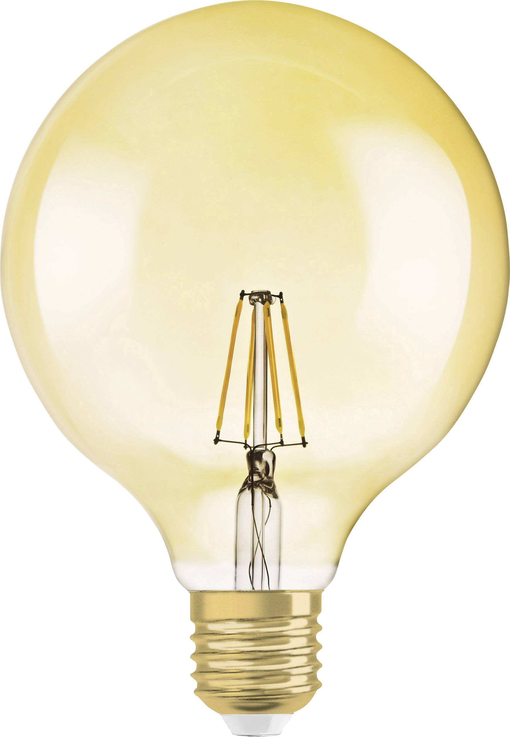 OSRAM 4058075809406 LED-lamp EEK E (A - G) E27 Klotform 6.5 W = 55 W Varmvit (Ø x L) 125 mm x 168 mm 1 st