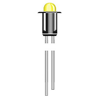 Oshino MD-302R LED-signallampa Röd 2.1 V/DC 6 mcd