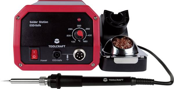 TOOLCRAFT ST-100A Lödstation analog 100 W 150 - 450 °C inkl. Lödspets