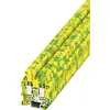 Phoenix Contact 3248037 Skyddsledare terminal 6.2 mm Skruv Beläggning: Terre Grön, Gul 50 st Piece