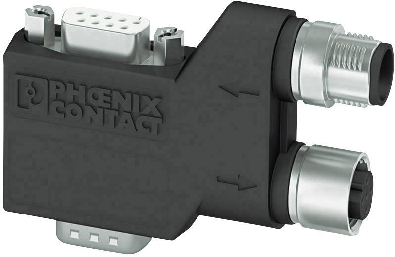 Phoenix Contact 2902317 Sensor/ställdon-datakontakt M12 Adapter rak Antal poler (RJ): 9, 5 1 st