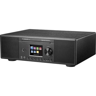 Internet-bordsradio Albrecht DR 890 DAB+, FM, Internet Svart