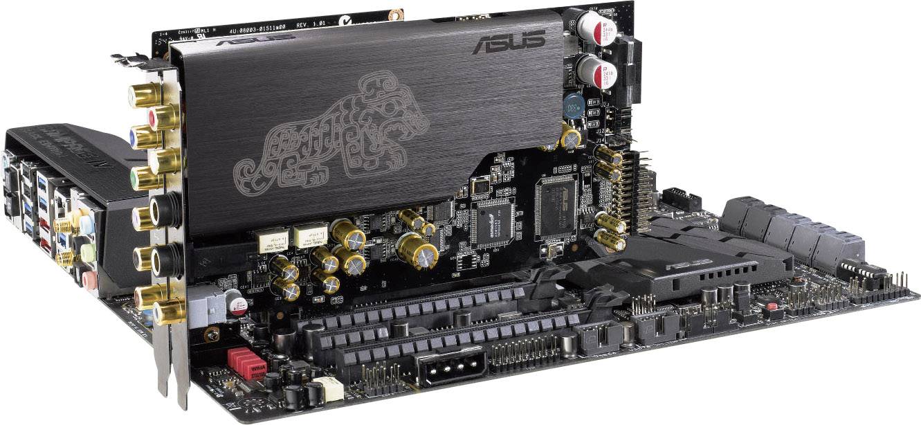 2.0 Internt ljudkort Asus Xonar Essence STX II PCIe Digital utgång ...