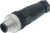 Hirschmann 933 098-100-1 Sensor/ställdon-kontakt, okonfektionerad M12 Kontakt hane rak Antal poler (RJ): 4 1 st Piece