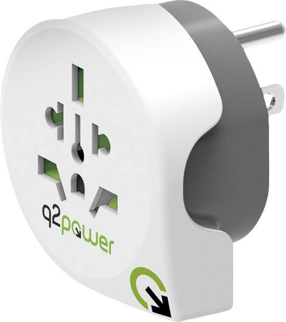 Q2 Power 1.100140 Reseadapter Welt nach USA-0