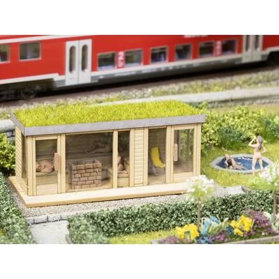 NOCH Laser-Cut minis® 14397 H0 Laser-cut minis® bastu med utsikt Lasercut-byggsats