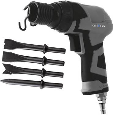 Aerotec CSP 150 Pneumatisk mejselhammare  Sexkant 6.3 bar inkl. väska
