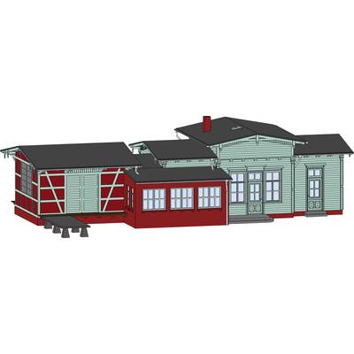 Auhagen 11448 H0 Station Deinste