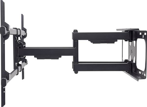 Manhattan 461290 Universal + Curved TV-väggfäste 94,0 cm (37") - 228,6 cm (90") Tiltbar, Svängbar