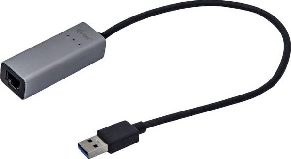 i-tec i-Tec USB 3.0 Metal Gigabit Ethernet Adapter Nätverksadapter  10 / 100 / 1000 MBit/s USB 3.2 Gen 1