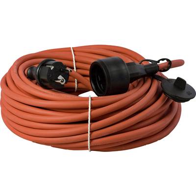 HAWA 10082102 Ström Förlängningskabel 16 A Röd 20.00 m H07RN-F 3G 1,5 mm²