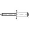 TOOLCRAFT 159917 Öppen blindnit (Ø x L) 3 mm x 14 mm Aluminium Stål 500 st
