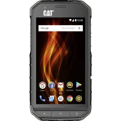 CAT S31 Smartphone Outdoor Dual-SIM 16 GB 11.9 cm (4.7 tum) 8 Megapixel Android™ 7.0 Nougat Svart