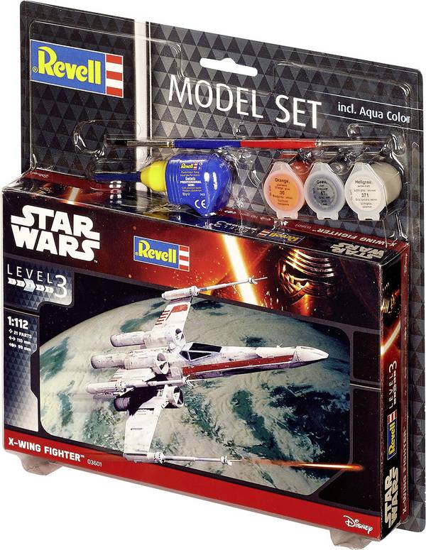 Revell 63601 Star Wars X-Wing Science Fiction byggsats 1:112