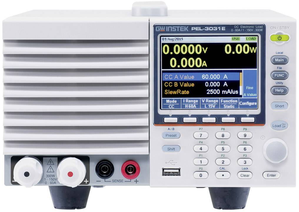 GW Instek PEL-3031E Elektronisk belastning 150 V/DC 60 A 300 W