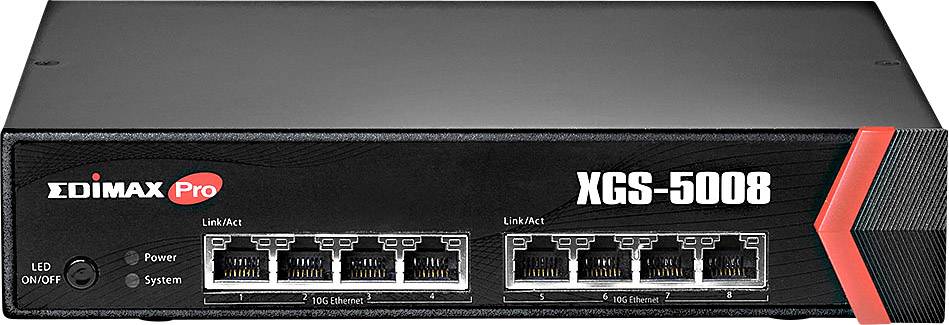 Edimax Pro Xgs 5008 Natverks Switch 8 Port Conrad Se