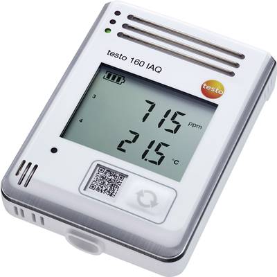 testo 0572 2014 0572 2014 Mutli-datalogger Uppmätt värde CO2, Lufttryck, Temperatur, Fuktighet 0 till +50 °C 0 till 100