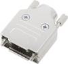 encitech MHDM09-K 6560-0136-01 D-sub hölje Antal poler: 9 Helmetall 180 ° Silver 1 st