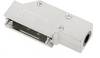 encitech DCMR15-FK-K 6560-0501-02 D-sub hölje Antal poler: 15 Helmetall 90 ° Silver 1 st