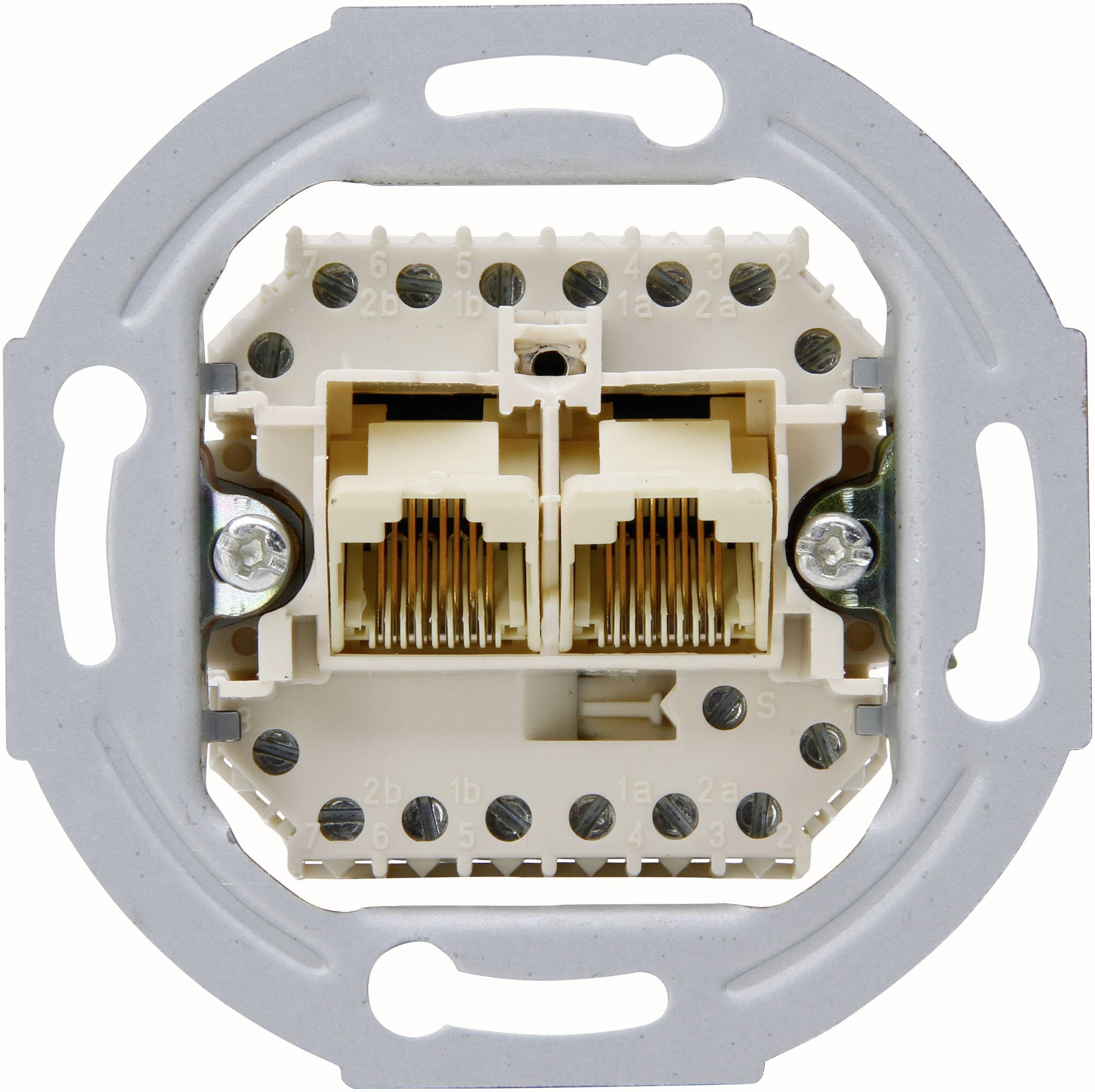 Kopp 1 st Insats Modularuttag Aluminium 33369402 1 st