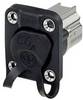 Neutrik Kontakt NE8FDX-Y6-W Hona inbyggd Antal poler (RJ) 8P8C Svart 1 st
