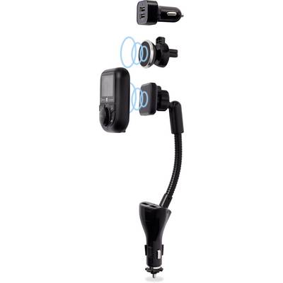 Renkforce RF-DAB-CAR1 DAB+ mottagare Musikstreaming via Bluetooth, Handsfreefunktion, Laddningsfunktion-0