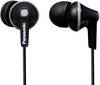 Panasonic RP-HJE125E In Ear hörlurar Sladd Stereo Svart Mobiltelefon