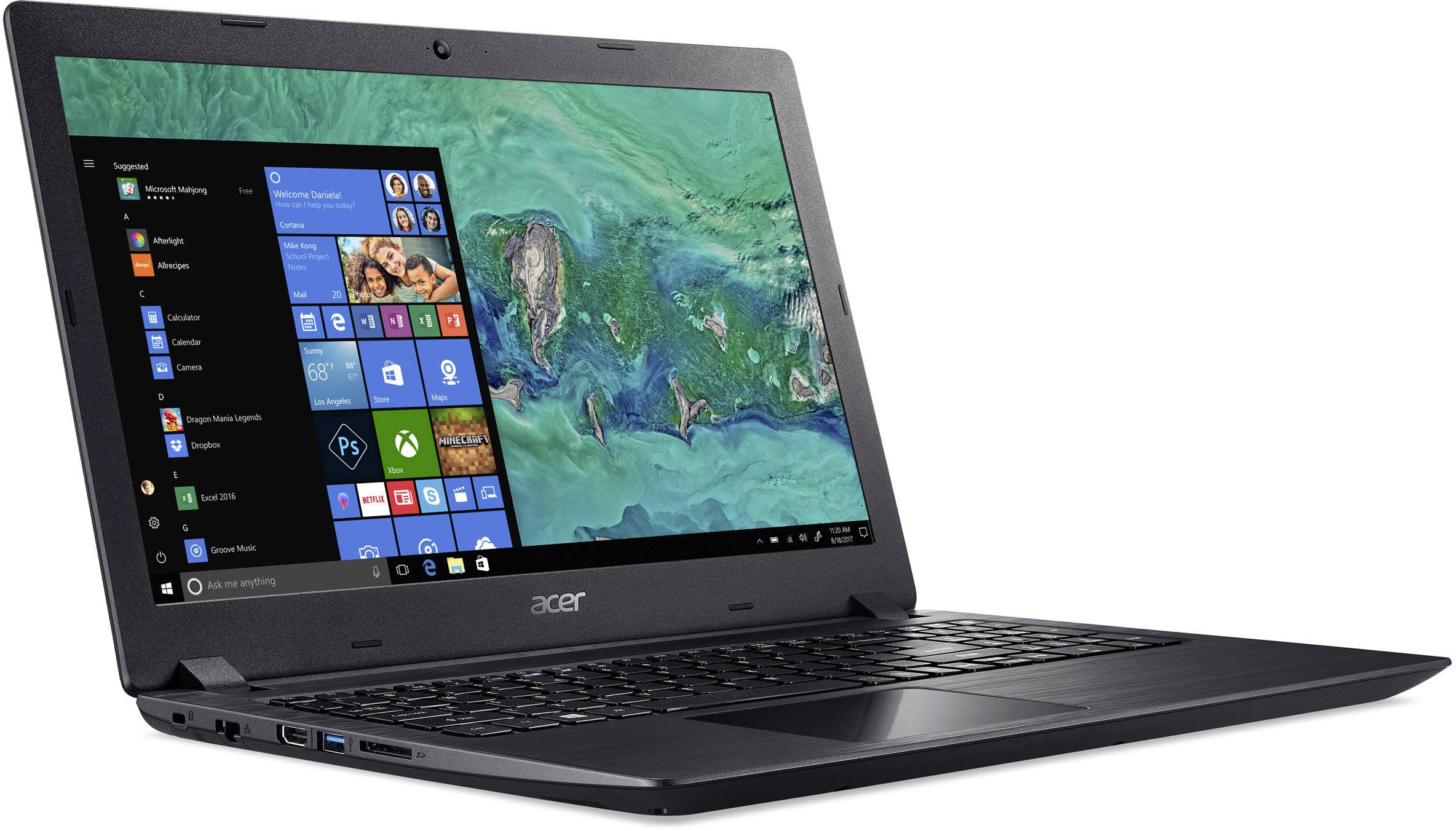 Acer ASPIRE 3 A3152192ZK () Notebook (Refurbished) AMD 8 GB 256 GB