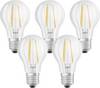 OSRAM HOMELIGHTING 4058075090569 LED-lamp EEK E (A - G) E27 Päronform 7 W = 60 W Varmvit (Ø x H) 60 mm x 60 mm Filament 5 st