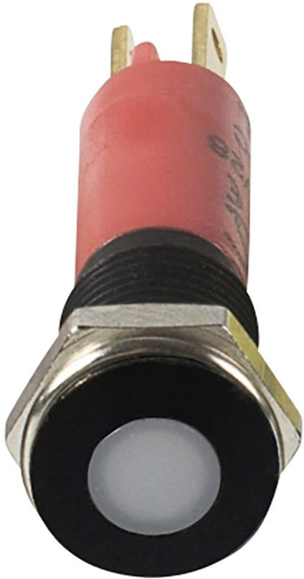 Signal Construct SFEU080225 LED-signallampa Röd 12 V/AC, 12 V/DC 2400 mcd