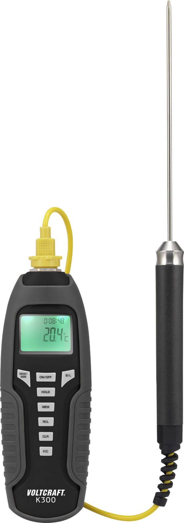 VOLTCRAFT K300 Temperaturmätare -200 - 1370 °C Sensortyp K