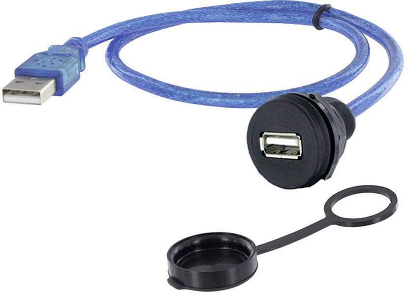 USB-stiftdon Chassianslutning inbyggnad 1310-1018-01 M22 1310-1018-01 encitech Innehåll: 1 st