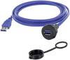 USB-stiftdon Chassianslutning inbyggnad 1310-1019-01 M22 1310-1019-01 encitech Innehåll: 1 st