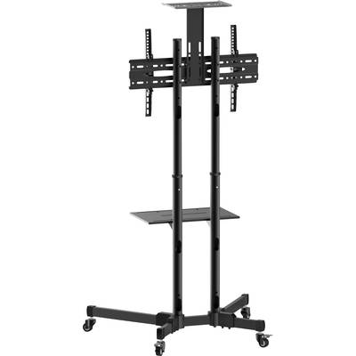 SpeaKa Professional SP-6646948 Base-Line TV-golvstativ 94,0 cm (37") - 177,8 cm (70") Tiltbar, Justerbar i höjd