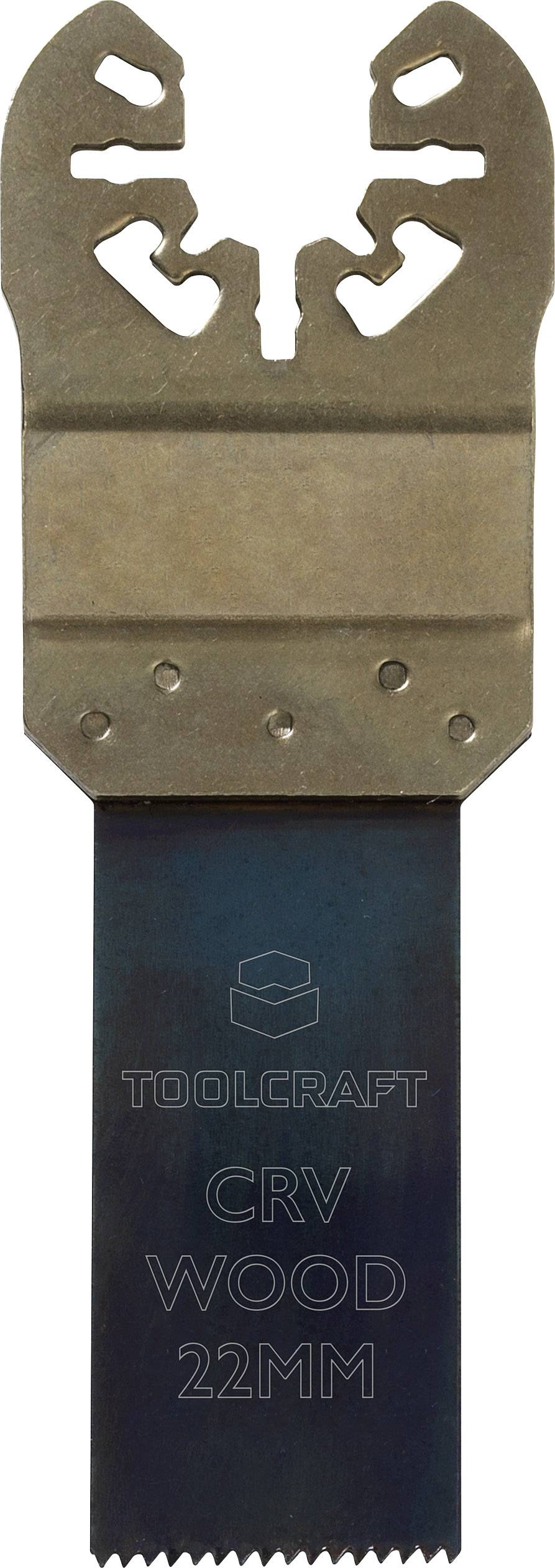 TOOLCRAFT TO-4985397 Krom-vanadin-stål Instickssågblad 1 st 22 mm 1 st