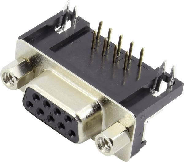TRU COMPONENTS TC-6648088 D-Sub honkontakt 90 ° Antal poler: 15 Krets 1 st