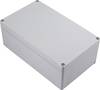 TRU COMPONENTS F5 TC-6649464 Universalhölje 160 x 160 x 90 ABS Ljusgrå 1 st