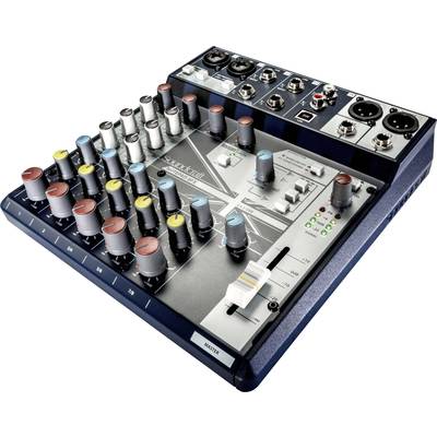 NS-8FX 8 Channel Mixing Console Bluetooth Live Studio Audio USB