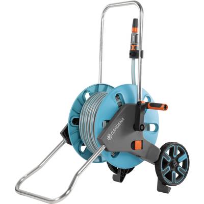 GARDENA 18513-20 CleverRoll M Set Slangvagn 13 mm 20 m 1/2 tum 1 st Grå, Turkos, Orange