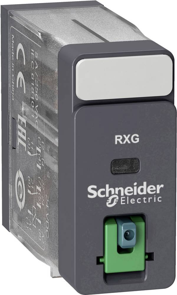 Schneider Electric RXG21BD Insticks-relä 24 V/DC, 24 V/AC 5 A 2 switch 1 st