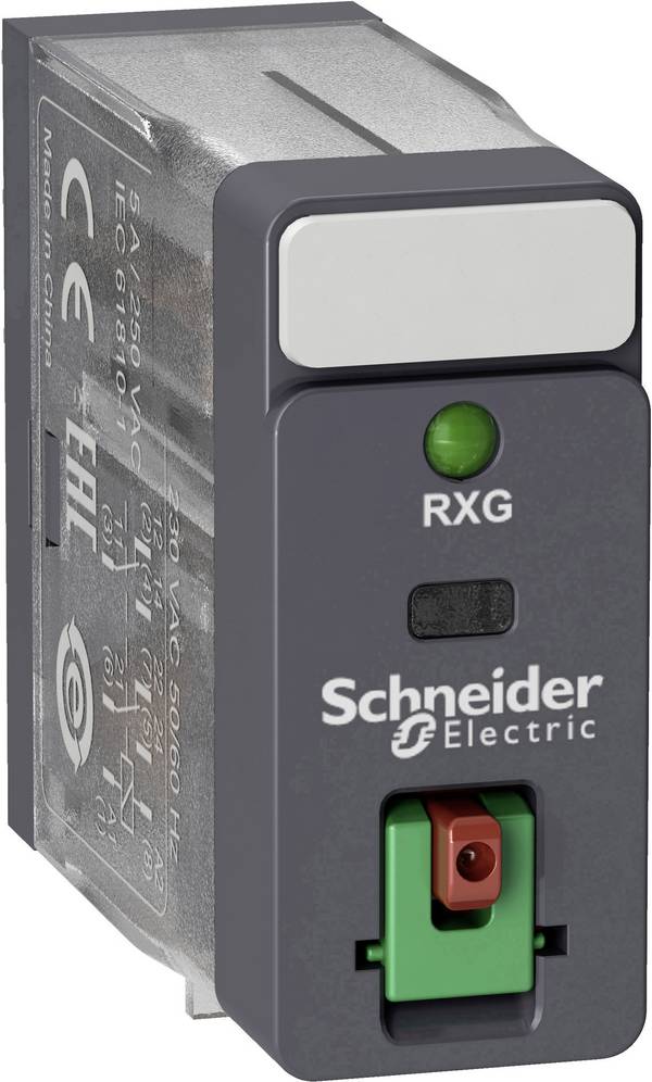 Schneider Electric RXG22P7 Insticks-relä 230 V/AC 5 A 2 switch 1 st