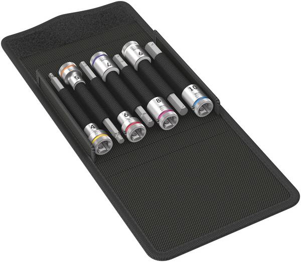 Wera 8740 B HF Hylsnyckelinsats-set metrisk 3/8" 7 delar 05003180001