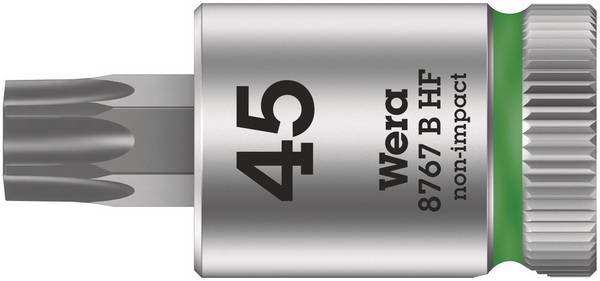 Wera 8767 B HF 05003070001 Inner-sextandhålsgrepp (TX) Hylsnyckelinsats Låsfunktion 10 mm 3/8" T 45   3/8"