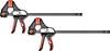 Enhandstving 300 x 85 mm 2-pack TOOLCRAFT 1672282 Spännvidd (max.):300 mm Gapdjup:85 mm