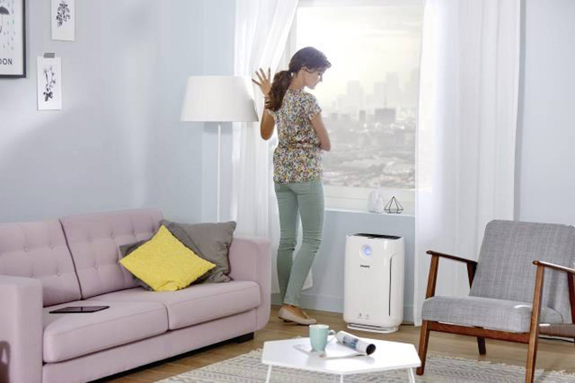 Philips AC2887/10 Luftrenare 79 m² Vit, Svart-1