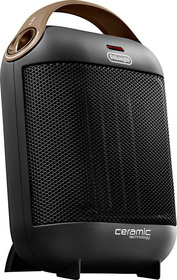 DeLonghi HFX30C18.AG Keramisk värmefläkt HFX30C18.AG  55 m² Grå