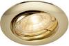 SLV 1000720 Inbyggnadsbelysning GU10 Mässing
