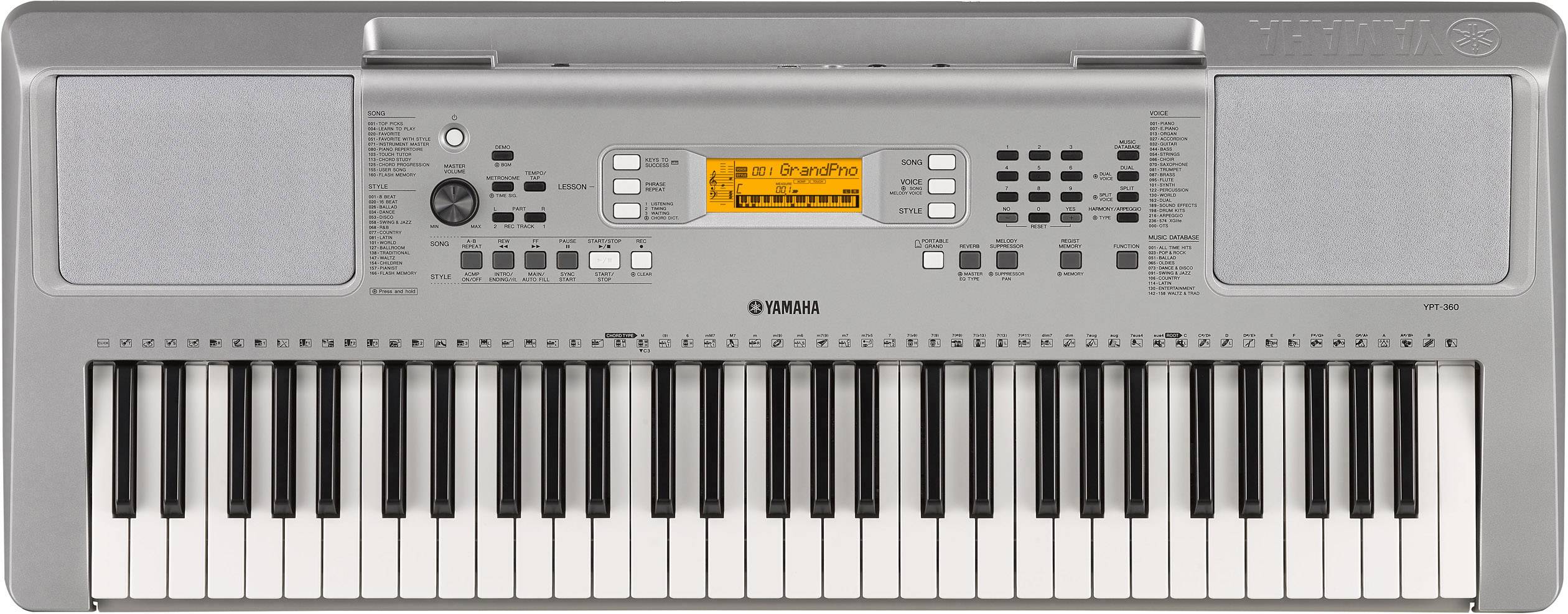 yamaha nwx keyboard